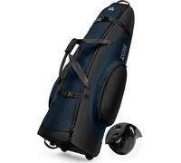 Asfasfq-Sac De Voyage Rembourré Avec Roues Renforcées, Oxford 900d Robuste Résistant À L'usure Et Imperméable, Sac De Voyage Pour Club De Golf À Côtés Souples, Compartiment Pour Chaussures Et