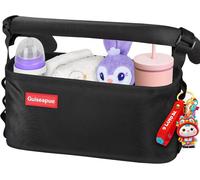 Asfasfq-Sac Poussette Universel, Antidérapant Sac Poussette Bebe, Grande Capacité Organisateur Poussette Pour Bouteilles De Lait Gourde Couches
