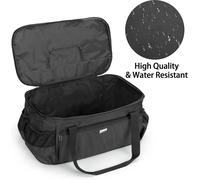 ASFASFq-SAMDEW Housse de Gril Compatible avec Weber Go-Anywhere Barbecue Charbon 1131004, Sac pour Barbecue Portable Compatible avec Weber Go-Anywhere Barbecue Charbon 1141075, Sac Uniquement (Design