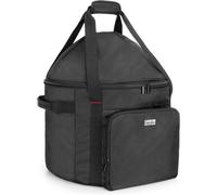 ASFASFq-SAMDEW Sac de Gril Compatible avec Weber Smokey Joe Barbecue Charbon 37 cm, Housse de Gril Compatible avec Weber Smokey Joe Premium Barbecue 37 cm, avec Poche & Poignée, Sac Seulement (Design