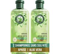 Asfasfq-Sans Sulfates Shampoing Hydratant 2x250ml Aloe Vera ¿ Apaise, Hydrate, Nettoie Et Nourrit Les Cheveux Très Secs, Parfum Jasmin, Sans Silicone Ni Sulfate, Végan