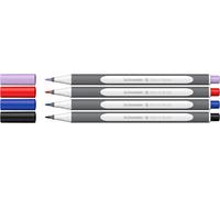 Asfasfq-Schneider Brushpen Paint-It 070 Lot De 4 Stylos Pinceaux De Qualité Supérieure Avec Pointe Flexible Et Couleurs Vives Pour La Calligraphie, Le Lettrage À La Main Et Plus Encore