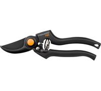 ASFASFq-Sécateur à lames franches, Diamètre de coupe: 2,6 cm, Lames en Acier avec revêtement antiadhésif, Longueur: 22,5 cm, Noir/Orange, Pro, P90, 1001530