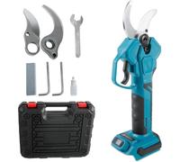 ASFASFq-Sécateur électrique pour Makita 18V, 800W Brushless Motor Secateurs 15-50 mm diamètre de coupe, Ciseaux de jardin sans fil à batterie pour la taille des arbustes et des arbres fruitiers