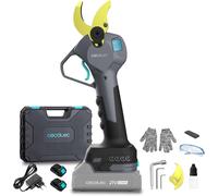ASFASFq-Sécateur Électrique TitanCut 3000. 2 batteries 21V, moteur sans balais, branches jusqu¿à 30 mm, lames avec revêtement en titane, contrôle digital, inclut mallette et accessoires