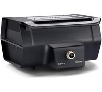ASFASFq-SEVERIN Barbecue électrique avec sonde thermique intégrée SEVO GT, Gril électrique 3 000 W avec couvercle, Gril de table, fonction démarrage rapide jusqu¿à 500°C, Noir, PG 8106