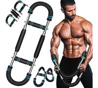 Asfasfq-Shaker Twister Arm Trainer - Exerciseur De Bras En Forme De U - Extenseur De Poitrine Réglable - Entraîneur De Cuisses - Équipement De Fitness - Forme Le Corps Parfait Pour Les Hommes