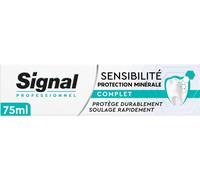 Asfasfq-Signal ¿ Professionnel Dentifrice Sensibilité Protection Minérale ¿ 88% D¿Ingrédients D¿Origine Naturelle