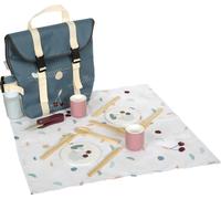 ASFASFq-small foot Sac à Dos de Pique-Nique « Tasty » en Bois, avec de Nombreux Accessoires, dès 3 Ans, 12539, Coloré