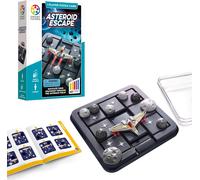 ASFASFq-Smart Games - Asteroid Escape, Puzzle Game with 60 Challenges, 8+ Years, 24x17x4.5 cm (LxWxH), Noir