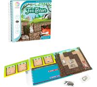 Asfasfq-Smartgames - Fox Terrier - Jeu De Réflexion Magnétique Pour Voyage - 48 Défis De Niveau Facile À Difficile - Une Aventure Souterraine - Livret De Poche - 1 Joueur - Pour Enfants Dès 5 Ans