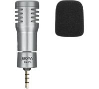 ASFASFq-Smartphone Microphone 3.5 mm, Microphone by-P4 pour Le Microphone pour iPhone/Android Plug et Play TRRS Mic de téléphone pour Samsung Huawei Google Pixel Vlogging/Video Recording/Live Stream