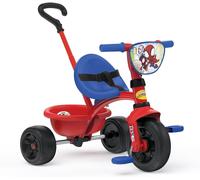 Asfasfq-Smoby - Spidey - Tricycle Be Fun - Vélo Enfant Evolutif - Canne Parentale Réglable Et Amovible - A Partir De 15 Mois Jusqu'à 4 Ans - Fabrication Espagnole