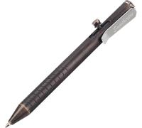Asfasfq-Smootherpro Stylo À Bille En Laiton Massif Compatible Avec Les Recharges Fisher Space Spr Pour Bureau École Entreprise Couleur Noir(Fsr010)