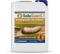 ASFASFq-Soluguard Traitement Larves, Vers et Termites (5L) - Contre les Insectes Xylophages détruisant le Bois - Prêt à l'emploi et très Puissant