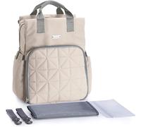 Asfasfq-Sonarin Multifonction Imperméable Sac À Dos À Langer Pour Bébé,Matelas À Langer,Sac À Couches,Sac Antichoc Pour Ordinateur, Sacs Isothermes Pour Bouteilles,Grande Capacité, Lavable En Machine