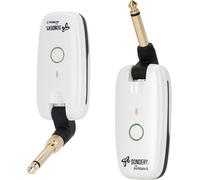 ASFASFq-Sondery Système de guitare sans fil Émetteur et récepteur Compatible avec plusieurs instruments Guitare Basse Clavier Batterie, 7 canaux Autonomie de 6 heures AirMate II UHF Rechargeable sans
