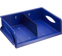 Asfasfq-Sorty - Corbeille À Courrier En Polystyrène - 100% Recyclable - A4 - Bleu - Lot De 1