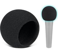 ASFASFq-SOULWIT 4 Pieces Microphones Pop Filter pour Shure SM58/SM58 Pro/Beta 58A, Protecteur Microphone Mousse Couvre Pare-Brise