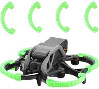 Asfasfq-Sqaqs 4pcs Drone Propeller Guard, Propeller Protection Ring For Dji Avata, Matériel Pp, Anti-Collision Protecteurs De Renforcer La Boue, D'impact Pour Dji Avata Accessoires-Sqaqs