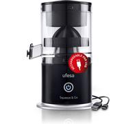 ASFASFq-Squeeze & Go,Presse-Agrumes Electrique,Inalambrique,Extracteur de Fruits Multifonctionel, Extracteur de Jus Portable, Rechargeable USB, Capacité de 220 ml, 45W Puissance, Sans BPA