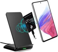Asfasfq-Station De Charge Qi Pour Huawei P60 Pro P50 P40 P30 Pro P30 Lite P40 P30 P30 P20 P20 Pro P9 P10 Psmart Z Honor 50 Pocket Mate 20 30 X Usb-C Sans Fil Récepteur À Induction Adaptateur Chargeur