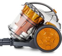 ASFASFq-STC60 Aspirateur sans sac Multicyclonique traineau Compact+ orange, Classe énergétique AAA, filtre HEPA, Silencieux, Puissant, Efficace,Inclus brosse, suceur plat 2 en 1