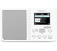 ASFASFq-STERNRADIO IR 2 ¿ Radio Internet compacte (WLAN, écran Couleur, réveil, Mise en Veille, AUX, Snooze, Touches de sélection directe, contrôle de l'application) Blanc