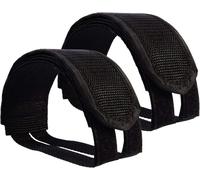 Asfasfq-Store ¿Marque Francaise Sangle Pedale VeloLot De 2¿¿Garantie A Vie¿¿-Cale Pied Velo En Nylon Pour Velo Fixie/Vtt/Vtc/Bmx/Bicyclette-Accroche Velo Couleur Noir