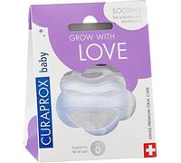 Asfasfq-Sucette Baby Taille 0 ¿ Pour Nouveau-Nés Favorise Le Développement Naturel De La Mâchoire Et Du Palais Sans Bpa, Bleu Clair Fabriquée En Suisse