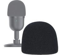ASFASFq-SUNMON Seiren Mini filtre anti-pop en mousse ¿ Protection contre le vent pour micro Razer Seiren Mini USB Streaming Microphone pour minimiser les parasites