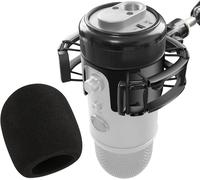 ASFASFq-Support antichoc sur mesure avec filtre anti-pop pour microphones Blue Yeti, structure en métal/plastique, suspension anti-vibrations, fixation au sol