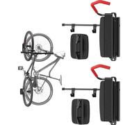 Asfasfq-Support Vélo Mural Pivotant - Rangement Vélo Pour Appartement Et Garage - Solution Parfaite Pour Gagner De La Place - Porte Vélo Mural Avec Une Capacité De 35 Kg - Crochet Vélo Mural