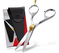 Asfasfq-Suvorna 5"" Ciseaux Barbe Et Moustache, Ciseaux Barbe Homme - Ciseaux Coiffure Professionnel - Ciseaux Pour Moustache Et Barbe - Ciseaux De Coiffure - Ciseaux Cheveux Et Beard Trimming Scissor