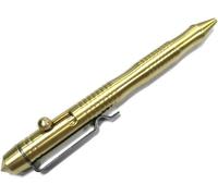 Asfasfq-T&f Stylo À Bille En Laiton Massif Avec Recharge Rétractable Et Action De Boulon Portable Sensible Signature Pour Bureau D'affaires 0,5 Mm 1 Pièce