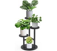 ASFASFq-tagère à Fleurs, Support Plantes Interieur, 3 Niveaux Supports De Pots Fleurs, Étagère Plantes Métal, Meuble Plante Par Exterieur Étagères Pour Jardin/Salon/,Plusieurs Plantes,Table Basse