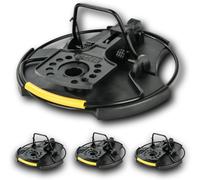 ASFASFq-TAP JACK Pack De 4 Tapettes À Rats Et Souris XXL Pour Capture Rapide - Puissant Piège De Grande Taille Contre Nuisible - Simple Et Efficace - Sans Poison, ni Produit Chimique - Réutilisable e