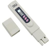 ASFASFq-TDS Testeur Mètre de Qualité de l'eau LCD Potable Testeur Numérique Température PPM Testeur de Pureté de l'eau 0-9990 PPM pour Mesurer l'eau Hydroponique Aquarium Piscine Spa (Ne Teste PH)
