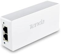 ASFASFq-Tenda Injecteur PoE Gigabit IEEE 802.3af/at, PoE Injecter Gigabit 30W, Alimentation PoE 10/100/1000 Mbps, Plug and Play, Distance Jusqu'à 100m, Réseau Extensible sans Prise. (POE30G-AT)
