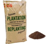 ASFASFq-Terreau Plantation 50L - Toutes Variétés de Plantes Extérieur - Parc, Jardin, Terrasse, Balcon - Arbres, Arbustes, Haies, Fruitiers, Buissons, ...