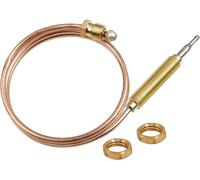 ASFASFq-Thermocouple à Gaz Universel M8, Sonde de Chauffage pour Brûleur à Gaz, 600mm, Pièces de Rechange pour Chauffage Extérieur, Écrous de Connexion, Accessoires pour Cheminée et Barbecue