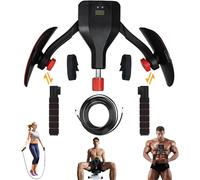 Asfasfq-Thigh Trainer Pelvic, Appareil De Musculation Des Cuisses Avec Corde À Sauter,0-50kg Résistance Réglable, Comptage Intelligent, Plancher Pelvien Exerciseur, Appareil D'entraînement Multifonct