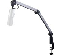ASFASFq-THRONMAX Caster Boom Stand (S1) - USB Version - Desk C-Clamp, Internal Spring Design and Hidden Cable Management, Dark Grey