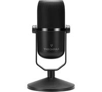 ASFASFq-Thronmax Mdrill Zero Microphone Professionnel USB sur Pied pour Gaming, Streaming, Youtube, ASMR, PC, Studio, Podcast Micro Gamer Cardioïde Omnidirectionnel 2 Condensateurs 48 kHz 16 bit