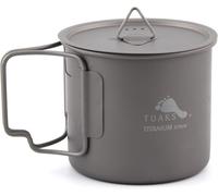 Asfasfq-Toaks Tasse/Pot De Camping Portable Ultraléger En Titane (375ml With Lidcup-375-C)