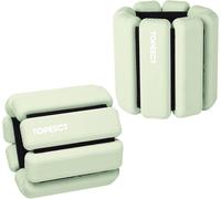 Asfasfq-Topesct Lot De 2 Poids Réglables, Poignets Et Chevilles, Pour Yoga, Danse, Barre, Pilates, Cardio, Aérobic, Marche