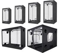 ASFASFq-TRAFIKA Chambre de Culture Intérieure 120x120x200 / GROW TENT / GROW BOX / Armoire Indoor Culture / Armoire Grow Hydroponique / Mylar premium 97% Réflectivité