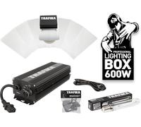 ASFASFq-TRAFIKA KIT LUMINAIRE CULTURE BALLAST NUMÉRIQUE 600W: BALLAST NUMÉRIQUE 600W + AMPOULE + 4M CÂBLE + POULIES + RÉFLECTEUR/KIT ÉCLAIRAGE/BALLAST ÉLECTRONIQUE
