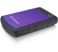 ASFASFq-Transcend Disque dur externe robuste StoreJet 25M3P 2TB interface USB Type-C USB 3.1 Gen 1, compact et léger avec vitesses ultra-rapides et bouton de sauvegarde en un clic Violet - TS2TSJ25H3