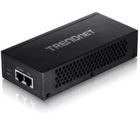 ASFASFq-TRENDnet Injecteur Gigabit Ultra PoE+, Vitesses Gigabit Full Duplex, portée réseau de 100 m, Compatible IEEE 802.3af/802.at/Ultra PoE, Plug & Play, TPE-117GI